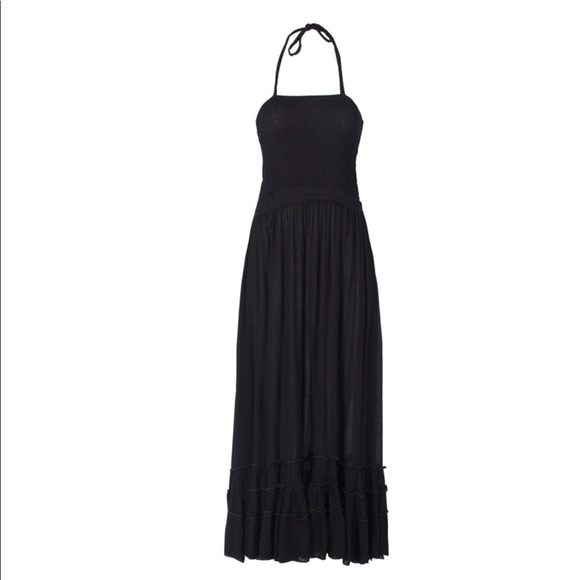 Bohemian Halter Backless Extratropical Maxi Dress - Picture 7 of 8